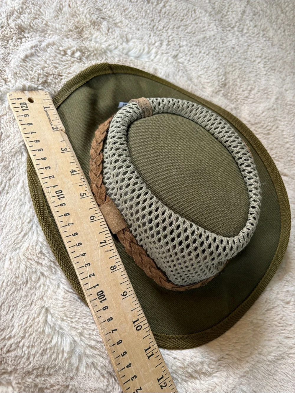 ROGUE AIRHEAD HAT OLIVE handcrafted South Africa